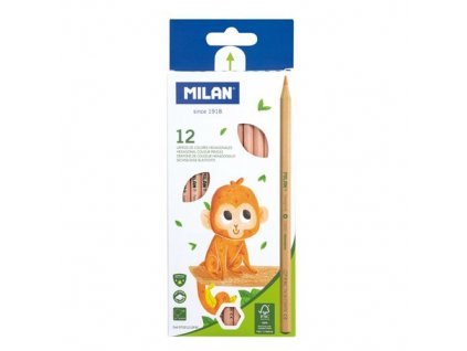 Pastelky MILAN šestihranné 2,9 mm 12 ks