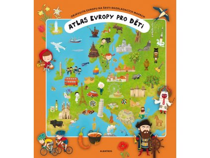 ALBATROS Atlas Evropy pro děti - Oldřich Růžička, Tomáš Tůma