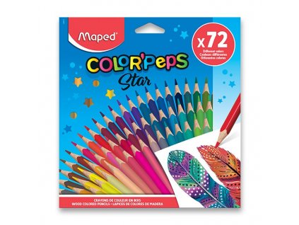 Pastelky Maped Color'Peps - 72 barev