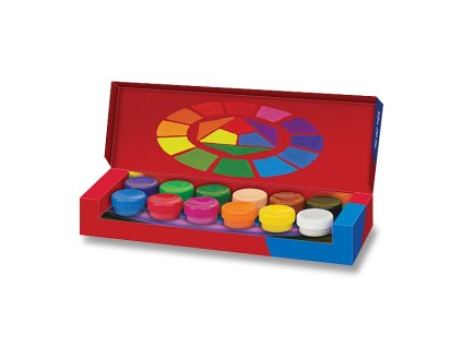 Temperové barvy Faber-Castell Tempera - 12 barev