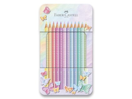 Pastelky Faber-Castell Sparkle Pastel - 12 barev