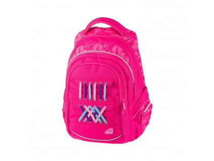Školní batoh Walker Fame Laces Pink