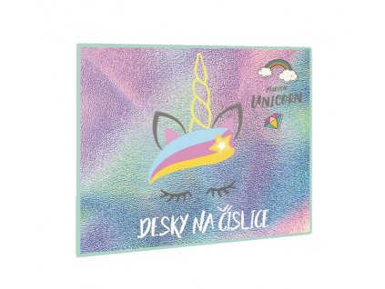 Desky na číslice Unicorn iconic