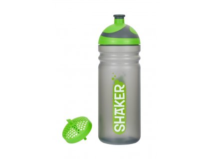 Zdravá lahev SHAKER 0,7 l - zelená