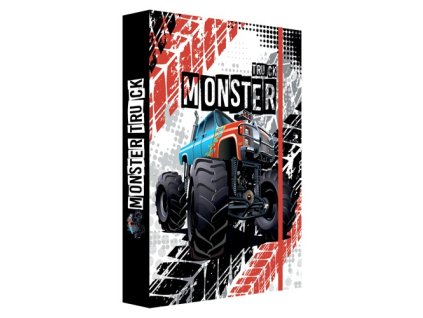 Box na sešity A4 Jumbo Monster Truck