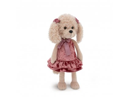 Orange TOYS Pejsek Lucky Dolly: Retro Party (25cm sedící/44cm stojící) v dárkové krabičce