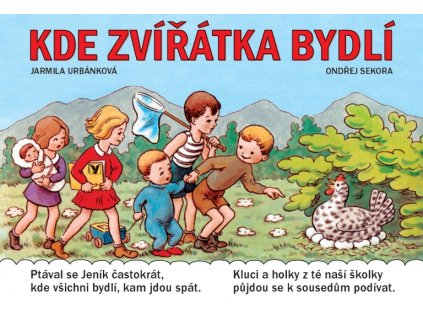 ALBATROS Kde zvířátka bydlí - Jarmila Urbánková