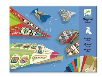DJECO Origami skládačka - Letadla