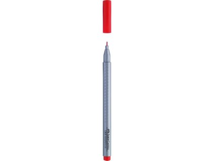 Faber-Castell Popisovač GRIP 0.4mm, červená
