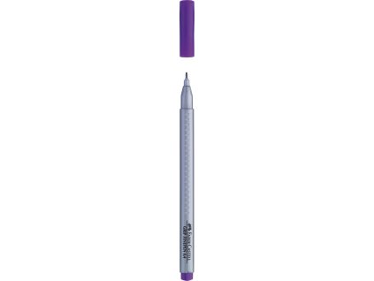 Faber-Castell Popisovač GRIP 0.4mm, fialová