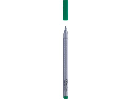 Faber-Castell Popisovač GRIP 0.4mm, smaragdově zelená