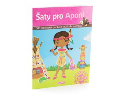 PRESCO GROUP Šaty pro Aponi - kniha samolepek
