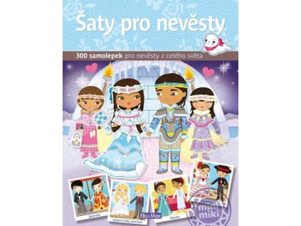 PRESCO GROUP Šaty pro nevěsty - kniha samolepek