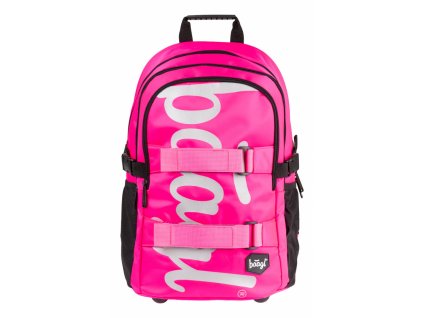 BAAGL Školní batoh skate Pink