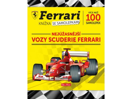 PRESCO GROUP FERRARI, vozy Scuderie – Kniha samolepek