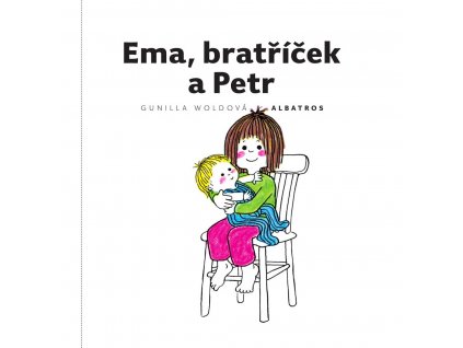 Ema, bratříček a Petr