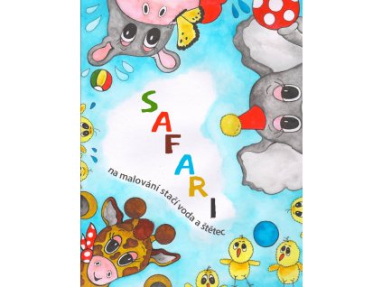 Vodové omalovánky - Safari