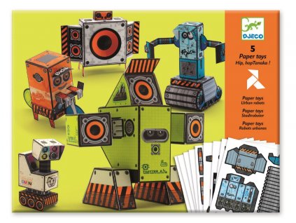 Origami skládačka - Roboti