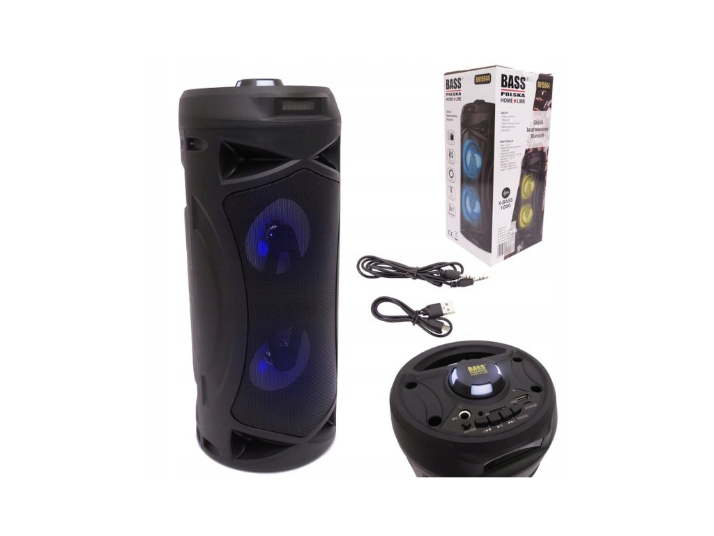 Přenosný bluetooth reproduktor 70W BH 15944 BASS