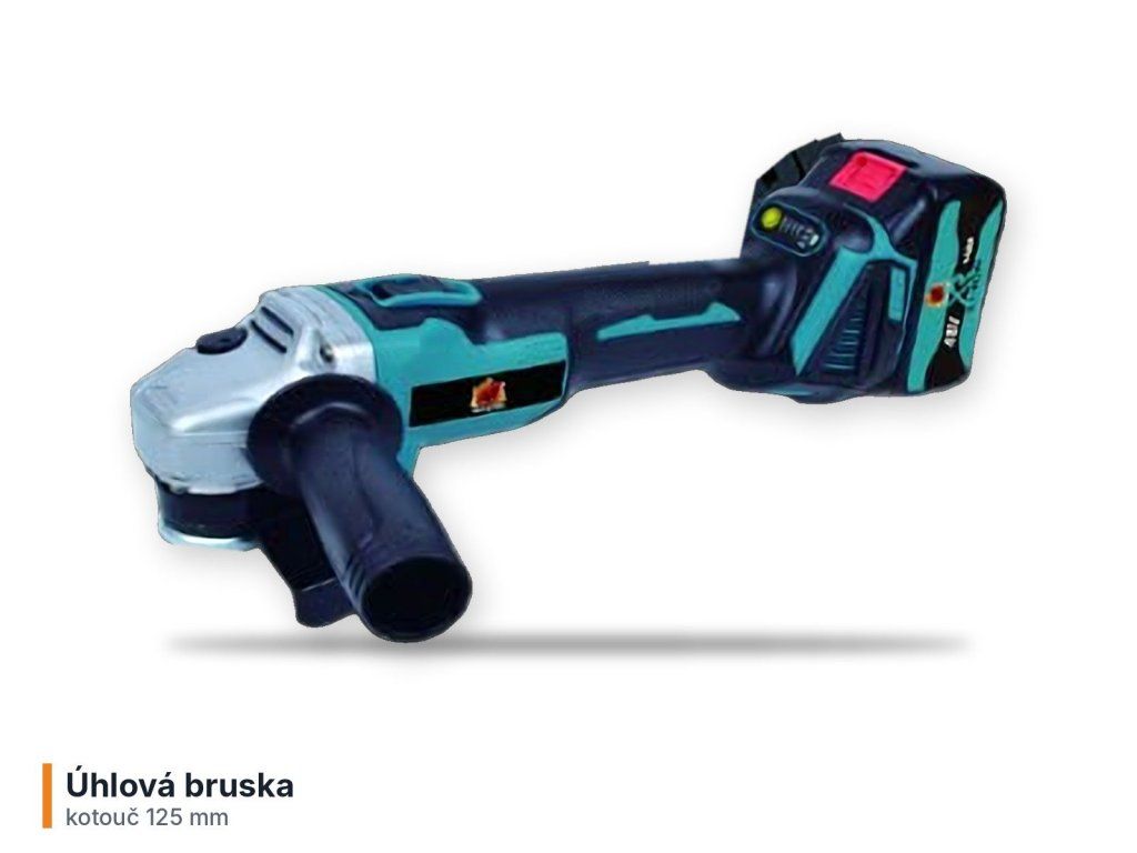 Aku úhlová bruska ze sady BT25611