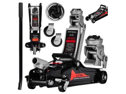 Pojízdný hydraulický zvedák nízkoprofilový 2,5t KD1362 KRAFT&DELE