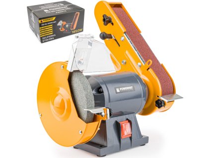 Stolní pásová kombinovaná bruska 2v1 1850W PM-SS-1850M-2W1 POWERMAT
