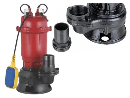 Kalové čerpadlo do septiku s plovákem 2" 3750W OX9998 BOXER