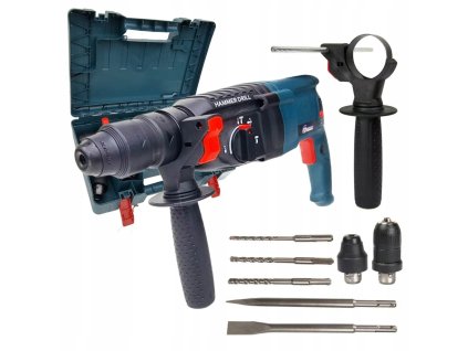 Mlotowiertarka mlot udarowy SDS Plus 3050W 4J 4 FUNKCJE GLOWKA WALIZKA