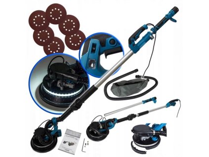 Bruska na sádrokarton a omítku 2200W 230V + příslušenství BT5239 BULLTECH