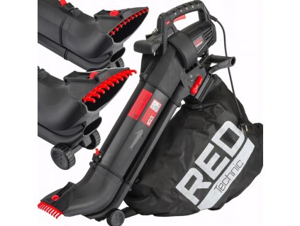 Vysavač na listí, fukar 3v1 3550W RTODL0044 RED TECHNIK