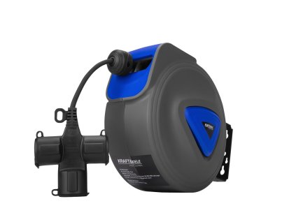 Prodlužovací kabel na navijáku 20m KD4047 KRAFT&DELE
