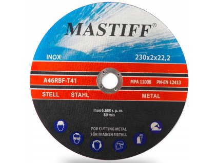 Řezný kotouč na kov 230x2x22,2mm MFMC23020 ONDRAGON
