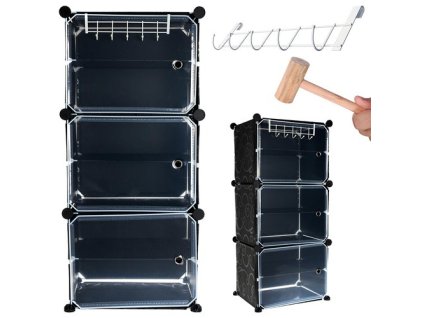 Police na boty - 6 polic 93x44x31,5cm 11743 JIPOS