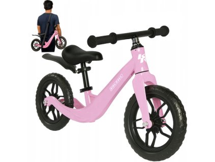 Dětské odrážedlo 2+, růžové 25768 JIPOS