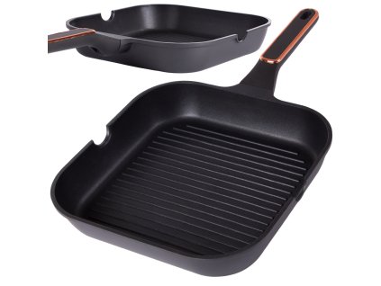Grilovací pánev 28cm s nepřilnavým povrchem 07154 JIPOS