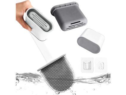 Silikonový kartáč na WC 27350 JIPOS