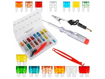 Sada automobilových pojistek 150ks RS9092 BULLTECH