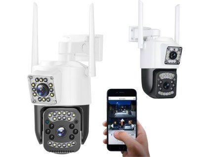 Venkovní wifi kamera s dvěma objektivy 06362_B JIPOS