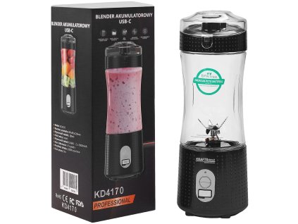 Smoothie mixér 380ml, černý KD4170 KRAFT&DELE