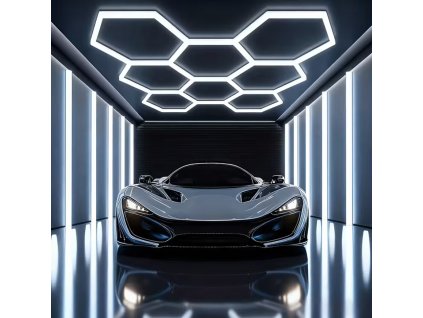 Šestiúhelníkový LED panel 257x244cm, 280W, 6500K R2077 JIPOS