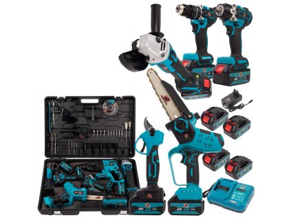 Sada aku nářadí 3x48V 5v1 + příslušenství BT25611 BULLTECH