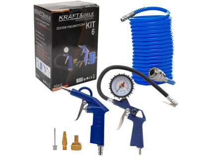 Sada pneumatického nářadí 6ks KD412 KRAFT&DELE