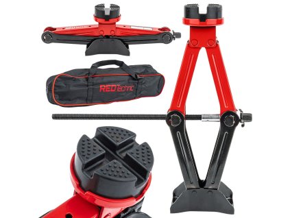 Hydraulický hever 2,5t + příslušenství RTPTR0151 RED TECHNIC