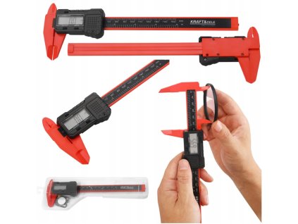 Digitální šuplera, posuvné měřítko KD10071 KRAFT&DELE