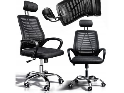 Kancelářská židle, černá OD9182 ONDRAGON