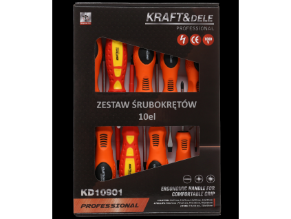 Sada šroubováků 10ks KD10901 KRAFT&DELE