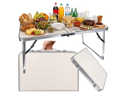 Skládací kempingový stůl 61x41cm R2393 JIPOS