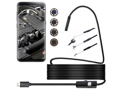 Endoskopická kamera pro Android 5m 04117 JIPOS