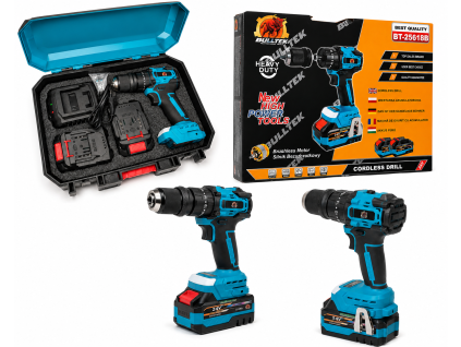Aku vrtací šroubovák 2x24V BT25618 BULLTECH