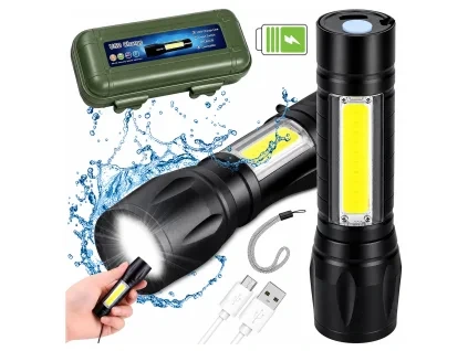 Taktická LED svítilna R2579 JIPOS